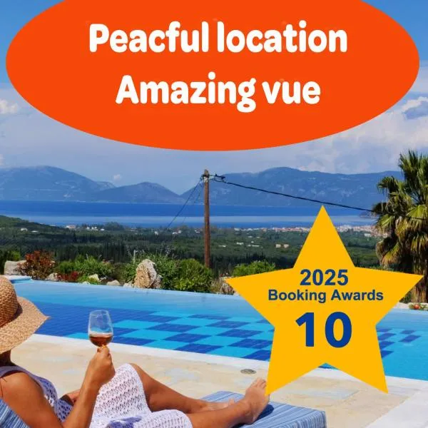 Villa Iremia Des vacances waouw en toute sérénité!, hotel in Chaliotata