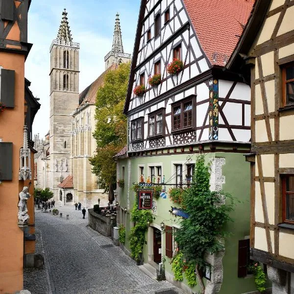 Hotel Reichsküchenmeister, hotel in Rothenburg ob der Tauber