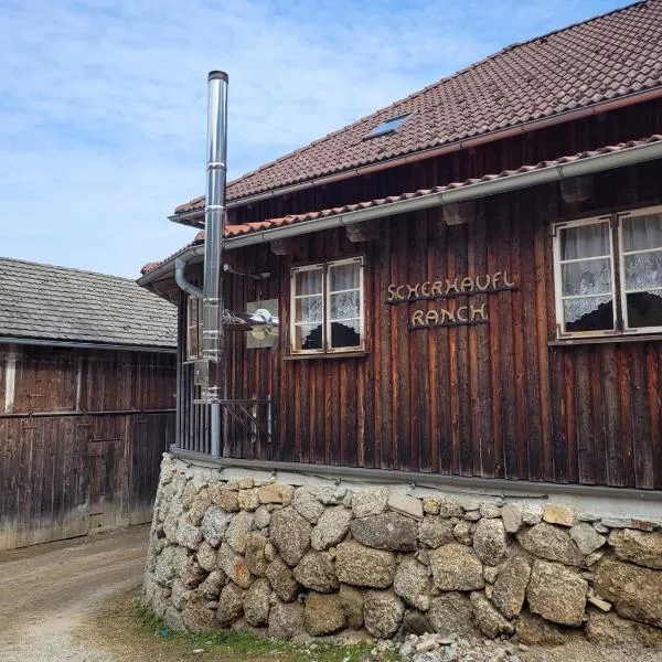 Scherhäuflranch, hotel in Mönchdorf