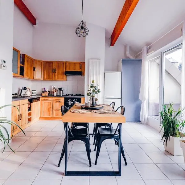 Sous les Toits de Thonon – hotel w mieście Thonon-les-Bains