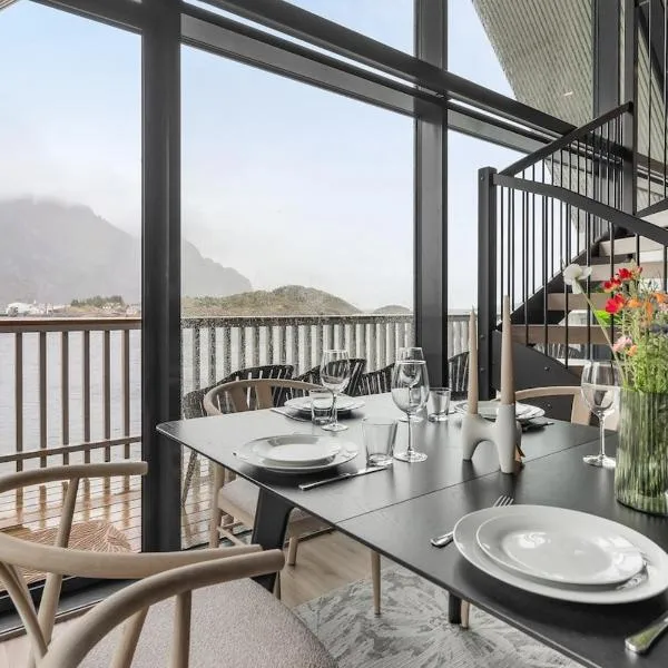 Rorbuleilighet 1J Henningsvær – hotel w mieście Henningsvær