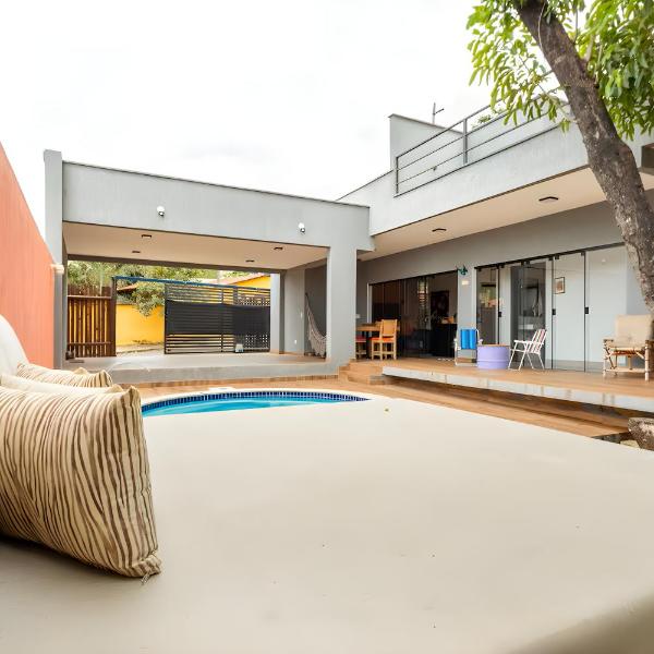 Casa com piscina, vista das montanhas, terraço, quintal - Foto 3