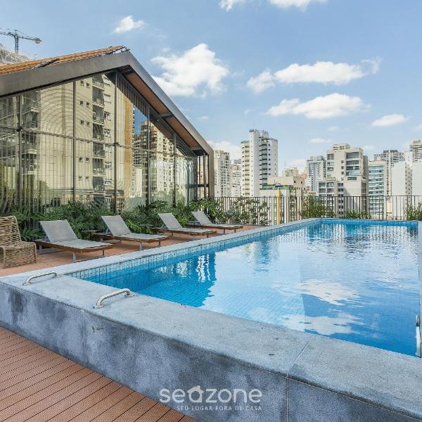 Estúdios em Prédio com Piscina e Academia em Perdizes - ABY