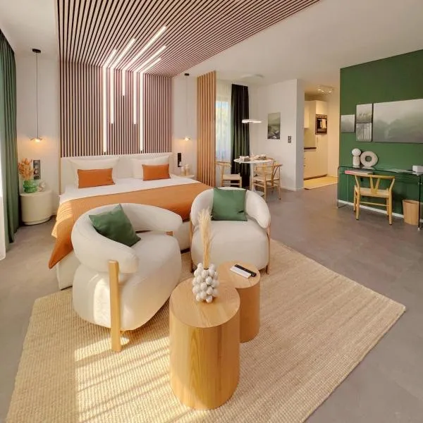 Apartment in zentraler Lage، فندق في باد نيوشتاد أن دير سال