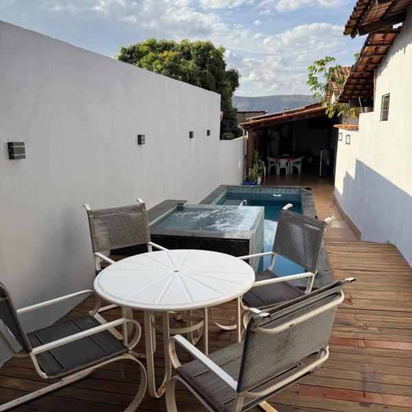 Casa Premium com piscina e hidromassagem com aquecedor ELETRICO