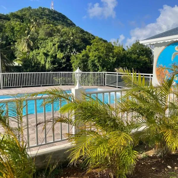 Résidence Fleur de Café - Villa 1 - Marie Galante, hotell i Deshaies