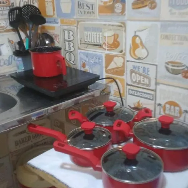 Casa Laranja no Centro de Pipa a 3 min das Praias, hotel v destinaci Pipa