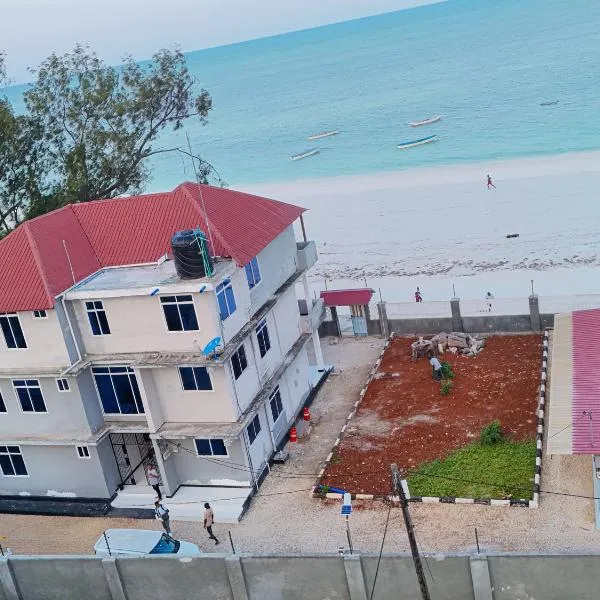 Spacious 2BR Beachfront Apartment - Ocean View, Balcony, AC, WiFi - Uroa Zanzibar, hotel di Uroa