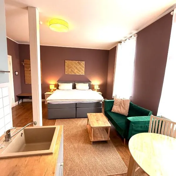 Pension im historischen Bahnhof von Fehrbellin!, hotel in Fehrbellin