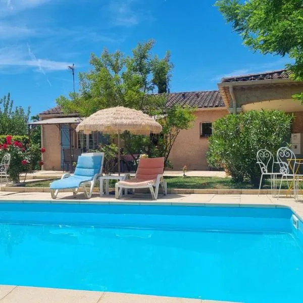 Mas de la Cigaline Gîte & chambres d'hôtes Var, hotel em Garéoult