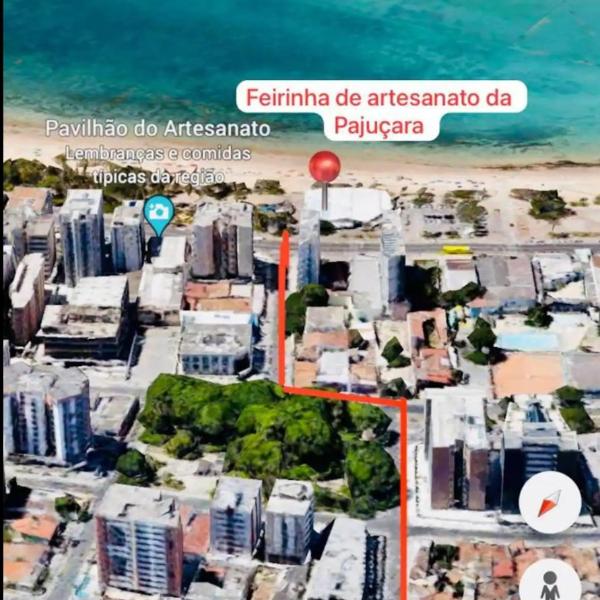 2QDT próximo às praias e feirinha da pajucara