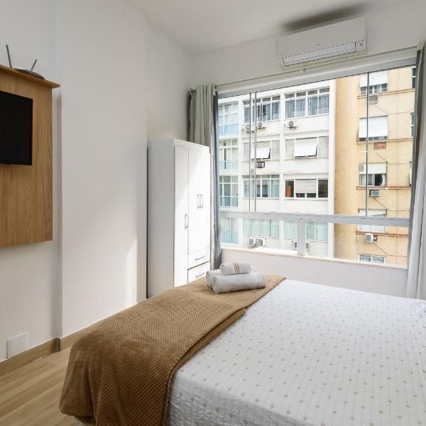 Apartamento Copacabana Vista Mar, quadra da praia. - Foto 2