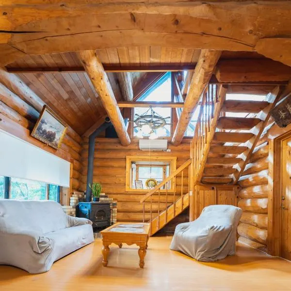 Hakuba Riverside Loghouse, hotel in Hakuba