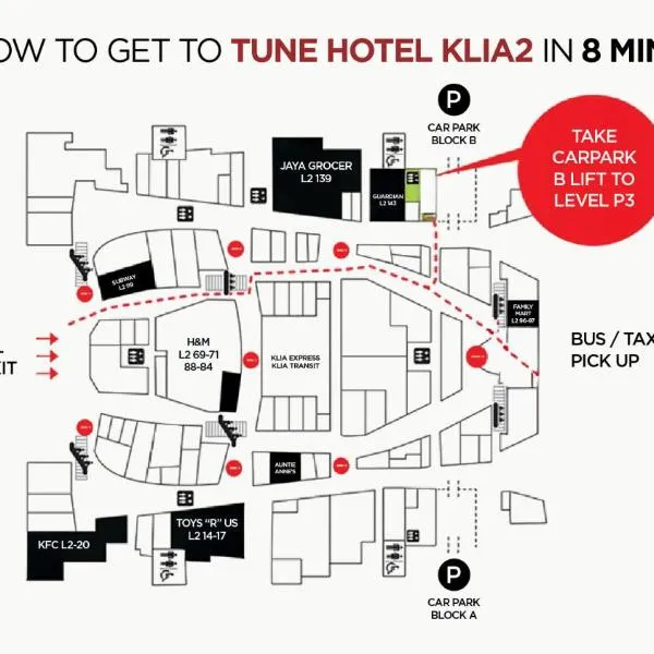 Tune Hotel KLIA2 - photo 3