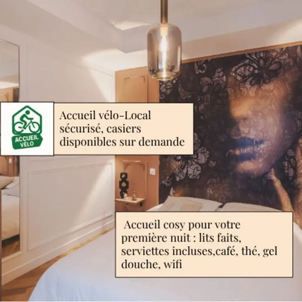 L'improbable raffiné, élégant et chaleureux, hotel em Les Hauts-Saint-Jean