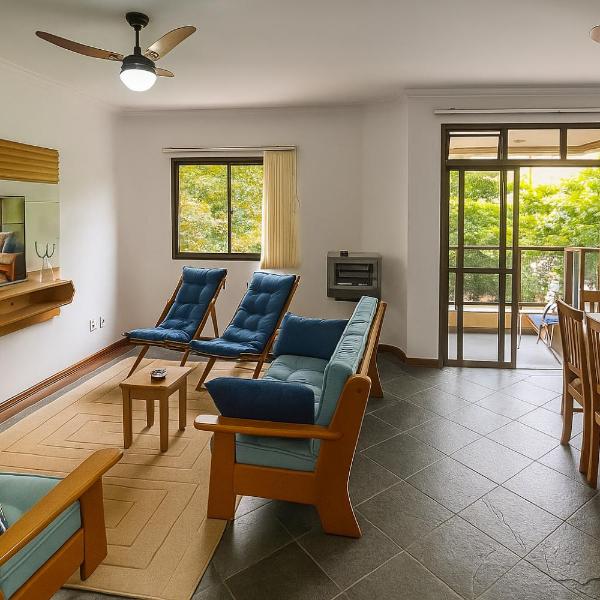 Apartamento Amplo - Praia Enseada - Beach Host