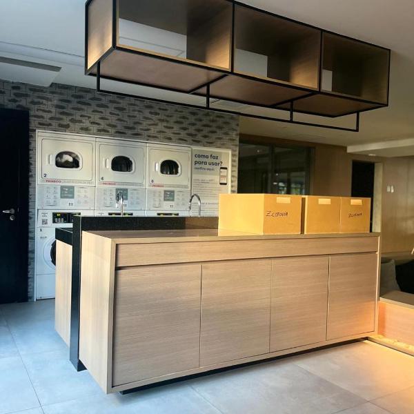 Studio Moema Completo Com Vaga Grátis e Localização Premium - Foto 5