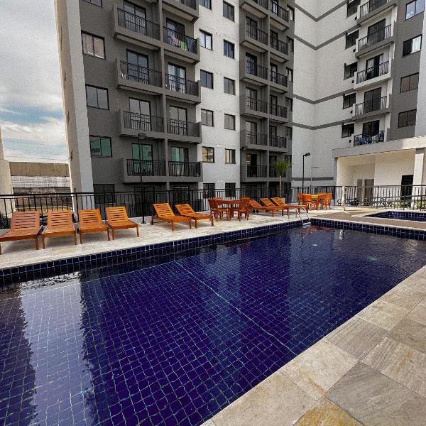 BlackWood Apto - Frente a piscina