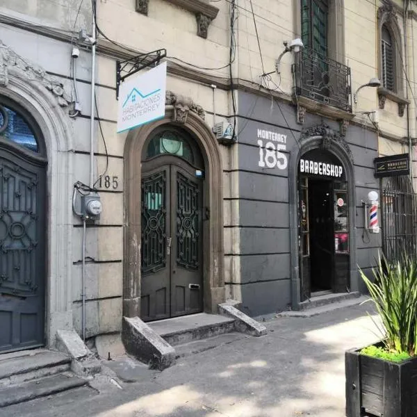 Habitaciones Roma, Cdmx、メキシコシティのホテル