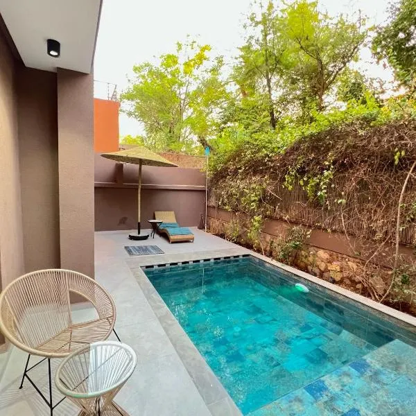 Villa Palmeraie Luxe, 7 min de Geliz & Piscine Privée, hotel in Marrakech