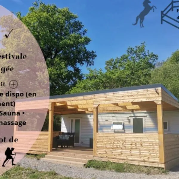 La source - Bungalow avec terrasse à Eguzon, hotel em Éguzon-Chantôme