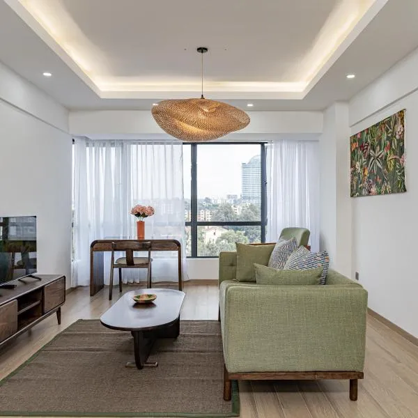 Marina Bay One & Two Bedroom, 270 Cafe, Rooftop Swimming pool, gym, workspace ,Wonderiss Properties Westlands Living – hotel w mieście Nairobi