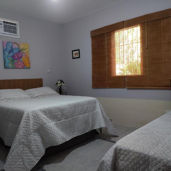 Casa na Boraceia, 100 M praia c roupas cama e banho - Foto 2