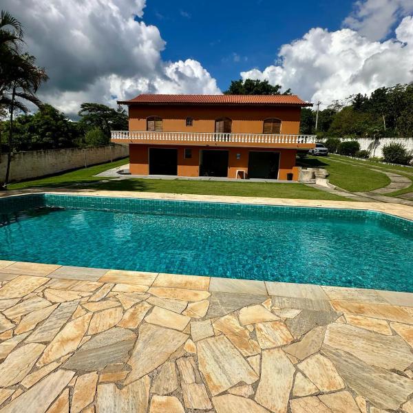 Chácara Primor - Piscina, Campo de futebol e Churrasqueira - Conforto completo até 15 pessoas - Foto 4
