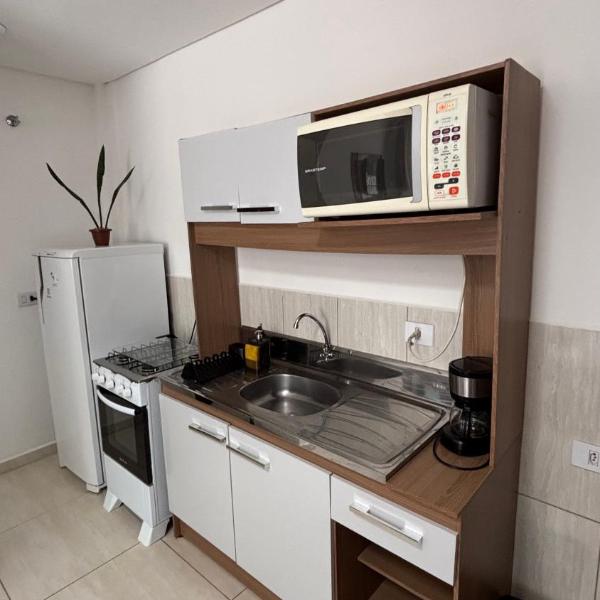 3 Studio Funcional 8min do Aeroporto com Garagem - Foto 4