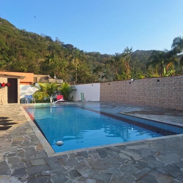 Casa em Bertioga com piscina aquecida Sitio família ROCHA - Foto 4