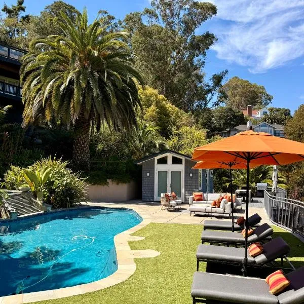 Great Cozy Pool House with Kitchenette, hotel in San Rafael
