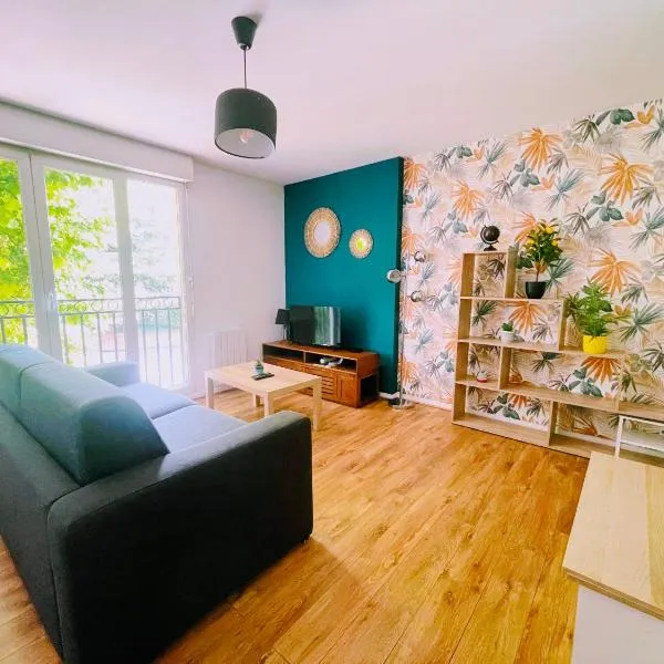 Charmant F2 avec parking privé Très bien situé, hotel in Noisy-le-Grand