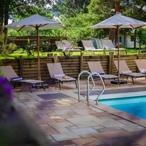 Alliey & Spa Piscine Appart-hôtel Serre chevalier, hotel i Le Monêtier-les-Bains