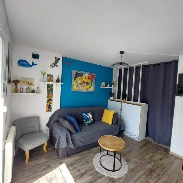 Luz-Saint-Sauveur में, होटल Appartement 2pers, superbe vue montagne, exposé sud, Résidence très calme, parking, 5mns à pied du centre