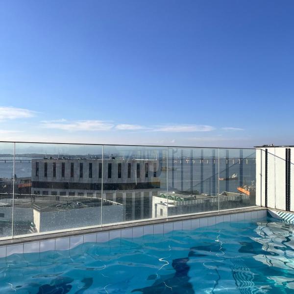 Skylux Flat luxo de piscina perto da praia - Foto 4