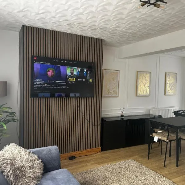 Hartlepool-3 bd House-Sleeps5-Free Parking,Netflix, hotel i Hartlepool