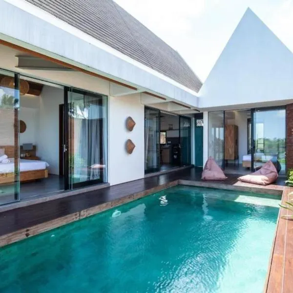 Luxurious 2BR Villa with Private Pool & Rice Field Views in Ubud, hôtel à Ubud