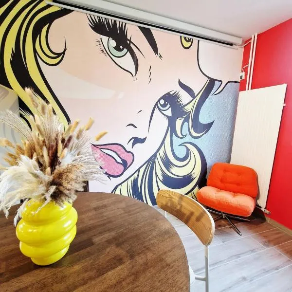 Escale Pop Art T3, hôtel à Ugine