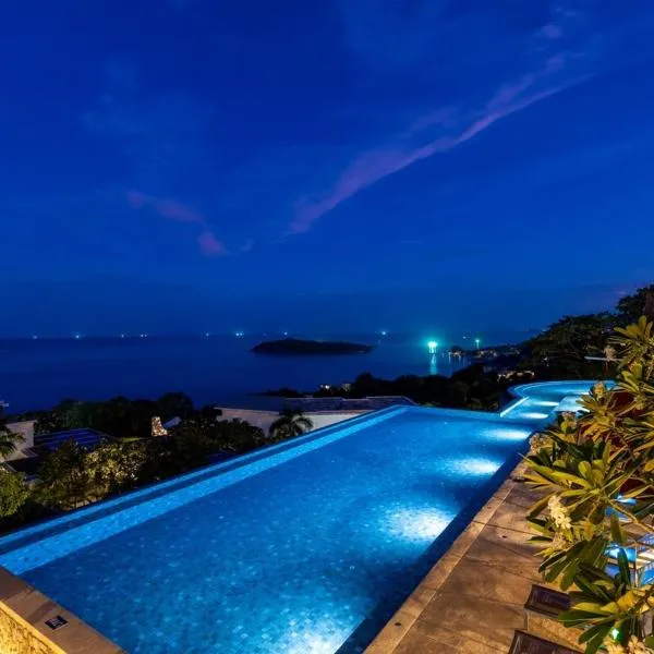 Amaze seaview Villa at Chaweng & 40m Pool, hotel v destinácii Nathon Bay