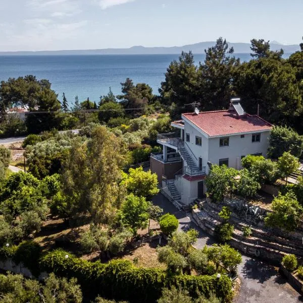Salty Pines Villa, hotel a Polykhrono