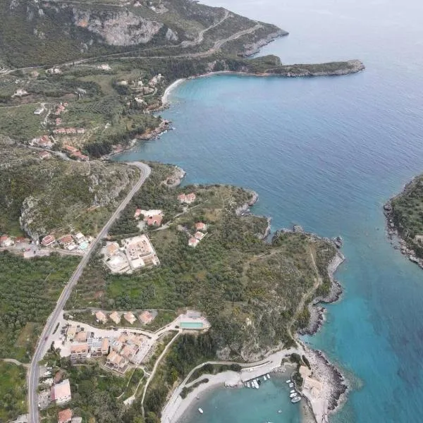 Athina's Stone House in Kardamyli, hotel a Kardhamili