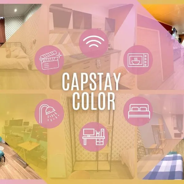 Capstay Color Valenciennes & Netflix, Hotel in Saint-Léger