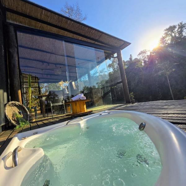 Casa Container com Hidro ao Ar Livre e Vista para a Natureza Miguel Pereira - Foto 4