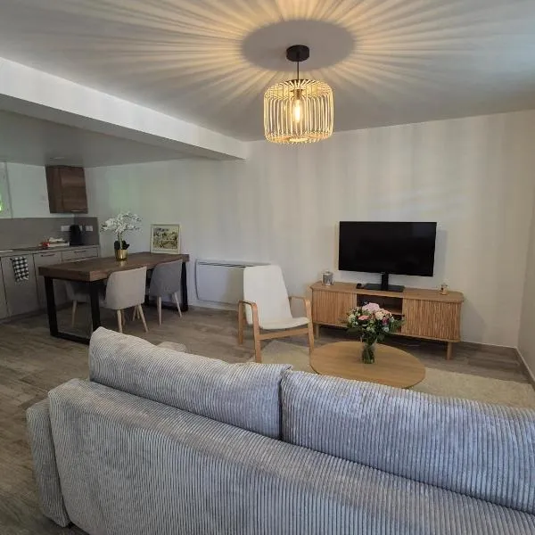 Studio calme indépendant, proche Lyon,Beaujolais, hotel em Lissieu