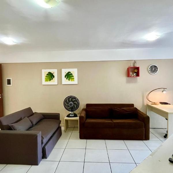Terrazzo 110 Ponta Negra Praia Flat - NBI - 54 m2 - Smart Tv - Foto 3