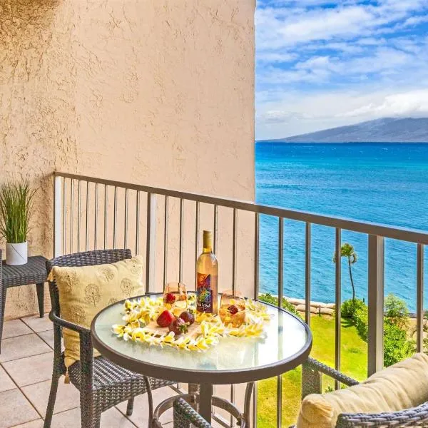 Deluxe Oceanview Maui Studio..New & Updated, hótel í Kahana