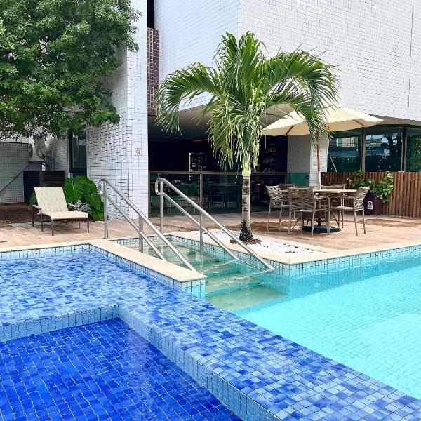 Flat ao lado do Riomar Shopping | Luxo em Recife