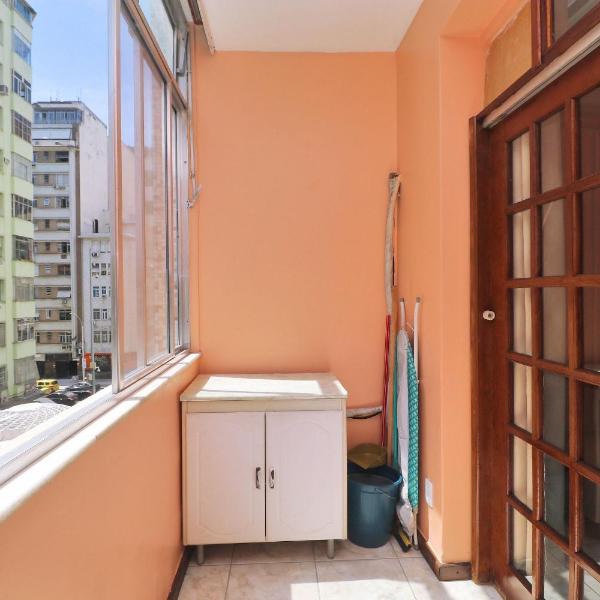 Studio com vista lateral para o mar em Copacabana perto da praia C060 - Foto 3