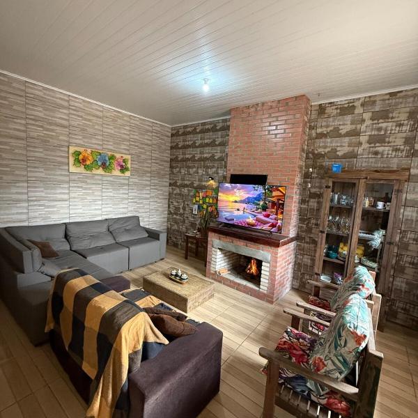 Casa em Pinhal com piscina e lareira - Foto 4