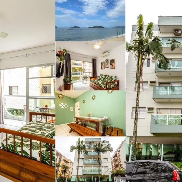 Apto na Enseada excelente localização, 500m da Praia, Garagem, Ar Condicionado Portaria 24 horas, hôtel à Guarujá